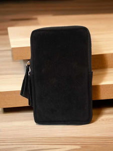 Pochette téléphone en cuir