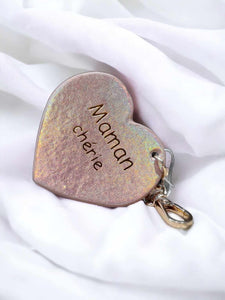 Porte clé message