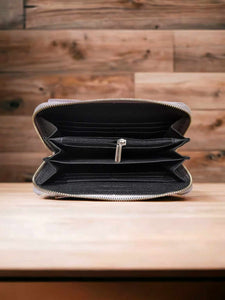 Portefeuille en cuir