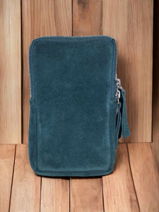 Pochette téléphone en cuir